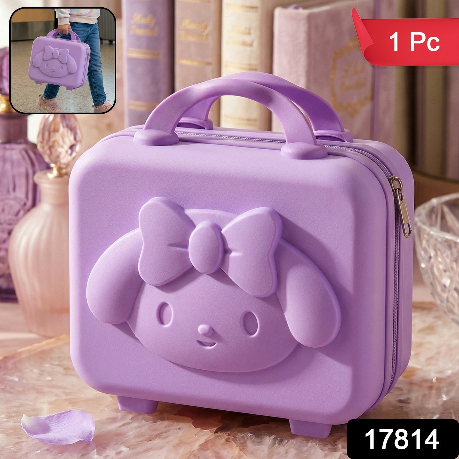 Kids Bear Hard Shell Carry Case – Durable & Portable Storage
