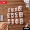 Press-On Nails – Reusable False Nail Set with Strong Glue for Equally Glam Looks (Mix Design)