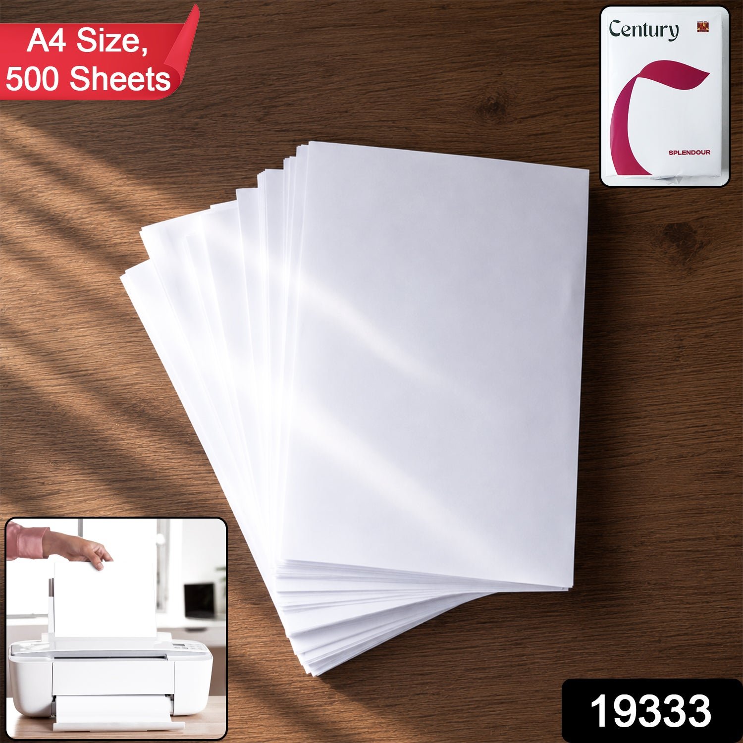 A4 Copier Paper – 500 Sheets of 70 GSM Bright White Paper