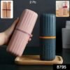 Portable Toothbrush Case 2-Pack – Durable, Compact Travel Holder