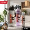 Kids Water Bottle Set – BPA-Free, Leak-Proof for School & Sports