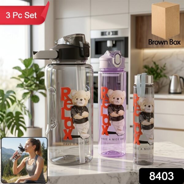 Kids Water Bottle Set – BPA-Free, Leak-Proof for School & Sports