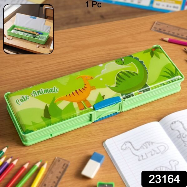 Kids Pencil Compass – Fun Animal Design with Secure Lid