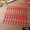 Reusable Plastic Fork 20 Pc Set Durable Dinner Forks Unbreakable (20 Pc Set)