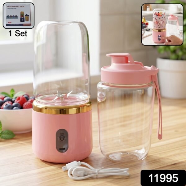 Portable Electric Juicer – Cordless & USB Rechargeable for On-the-Go