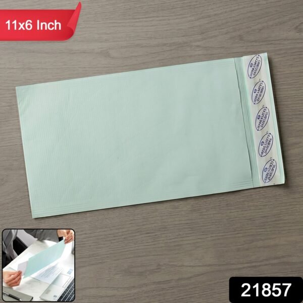 Card Envelope with Quick Self-Seal Closure – Durable 28x15cm Kraft Paper