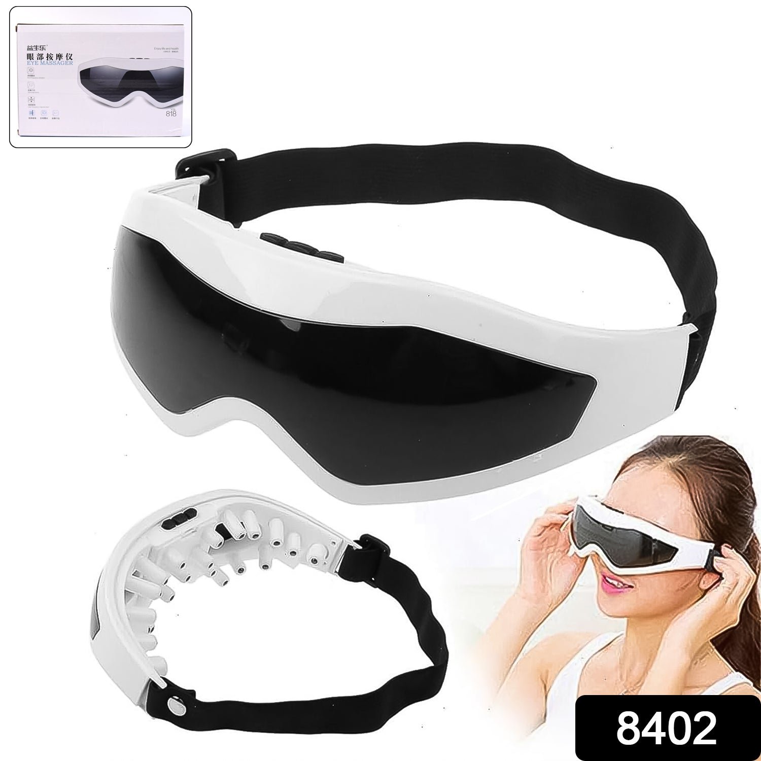 Electric Eye Massager – Heat & Vibration | Velvet Wellness
