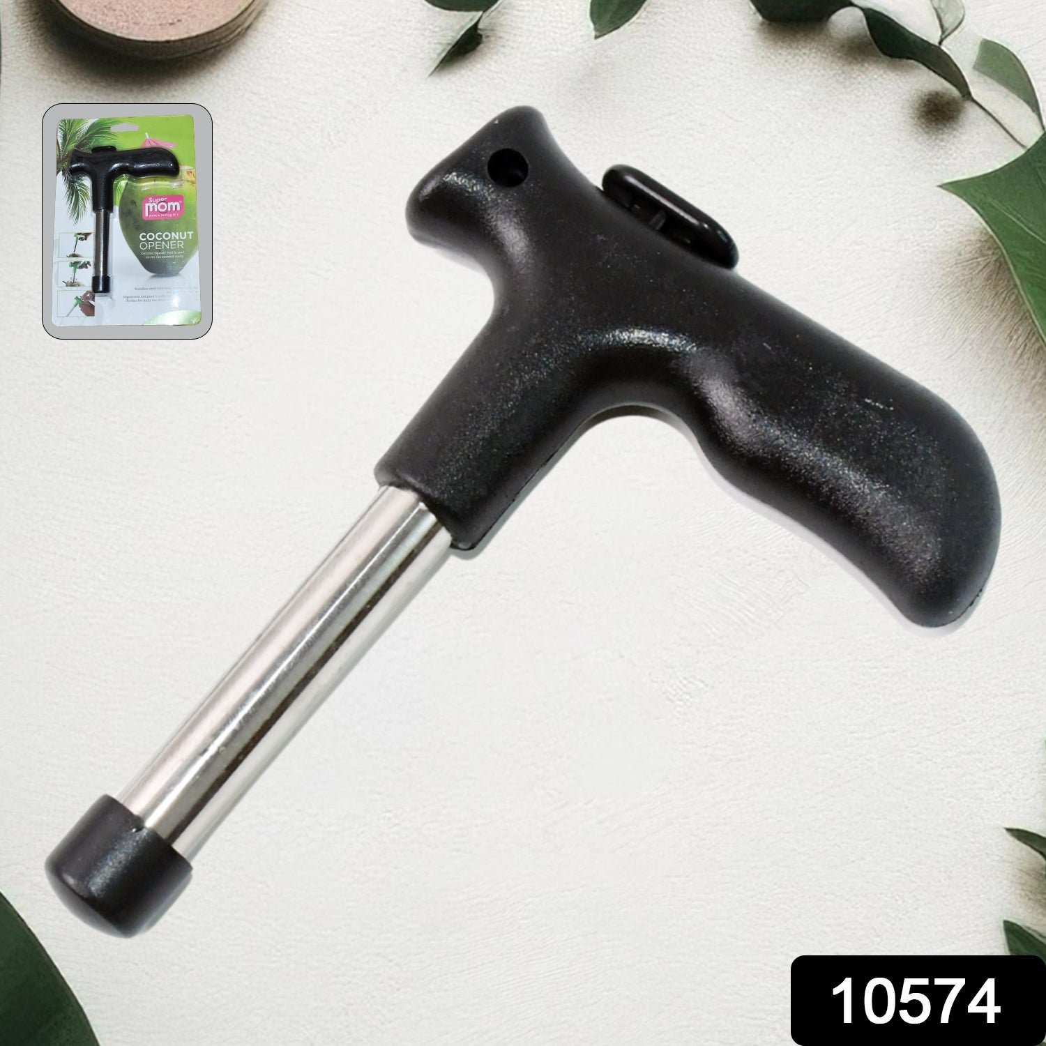 Coconut Opener Tool – Ergonomic Handle for Safe Coconut Cutting