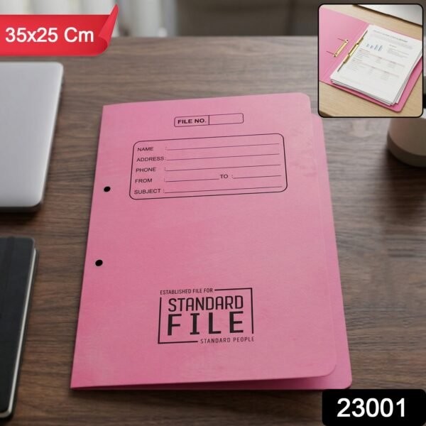 Premium Spring File Folder – Heavy Duty A4 Document Organizer
