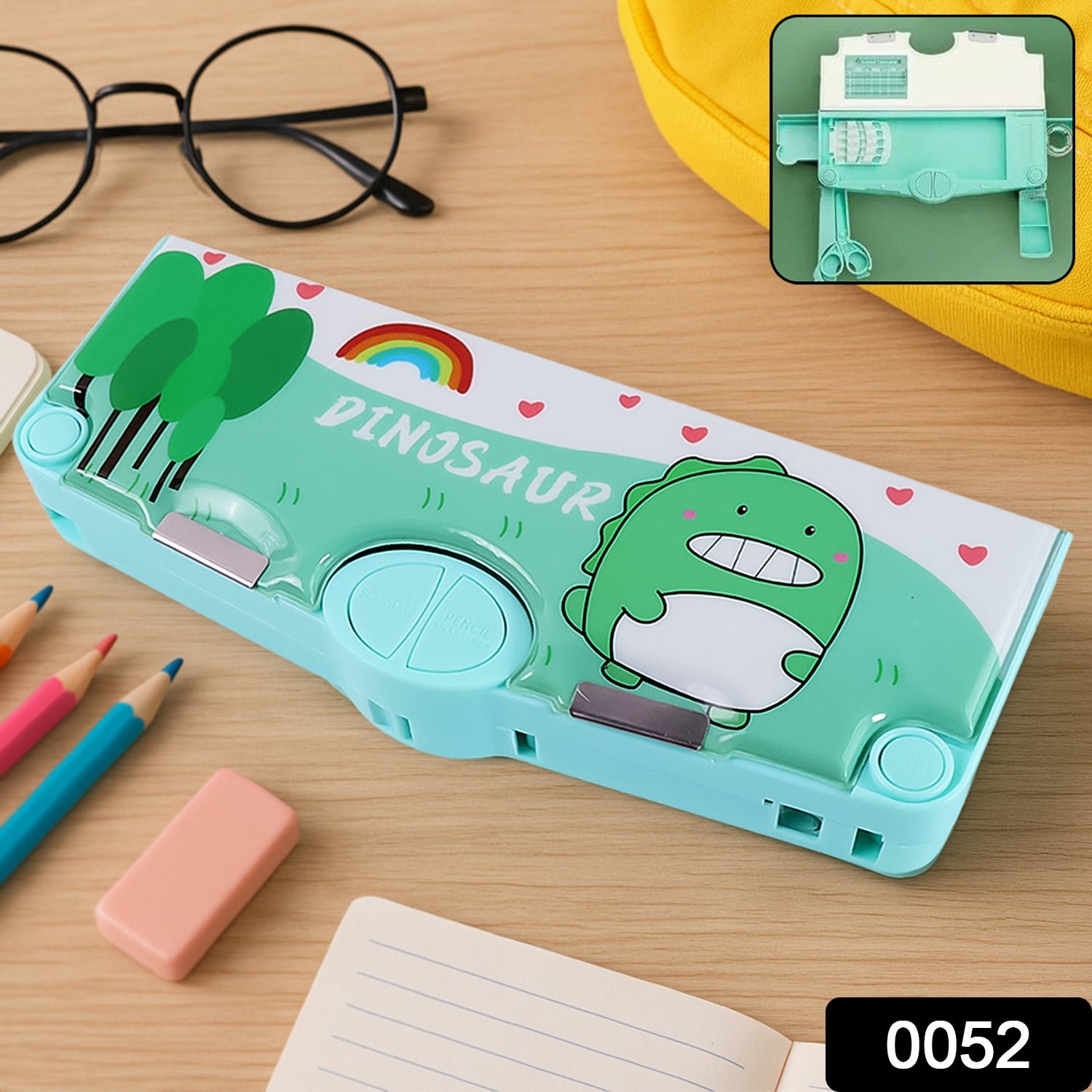 Magnetic Pencil Box – Space Theme & Multifunctional | Spark Tots
