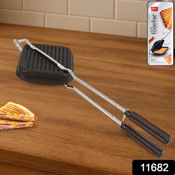 Grill Sandwich Toaster – Heavy Gauge Aluminium with Non-Stick Coating