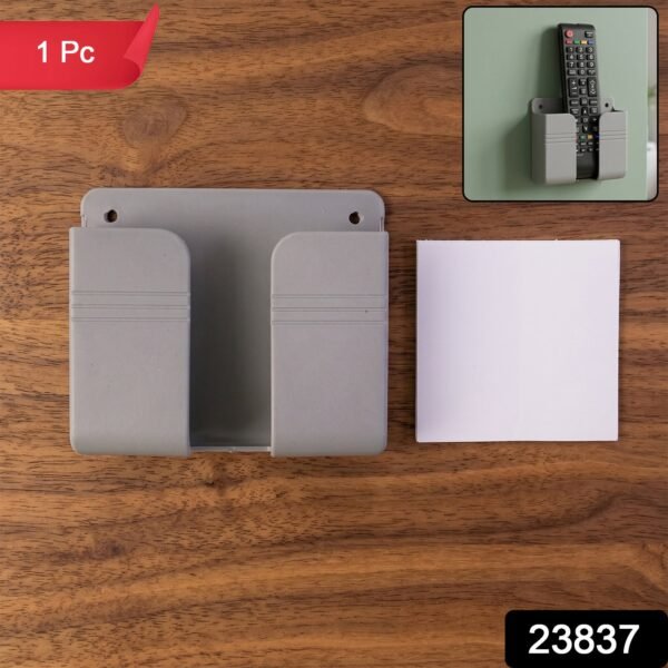 Wall-Mounted Mobile & Remote Holder – Space-Saving Organizer
