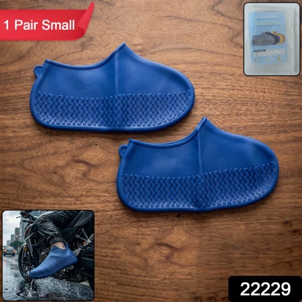 Reusable Waterproof Silicone Shoe Cover – Keeps Shoes Dry in Monsoon