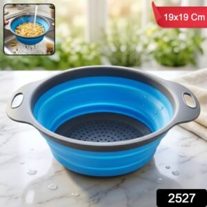 sku_a406f975-b8cf-415b-8df3-23d31c5edd26 Foldable Silicone Strainer – Space-Saving Kitchen Drainer with Handles