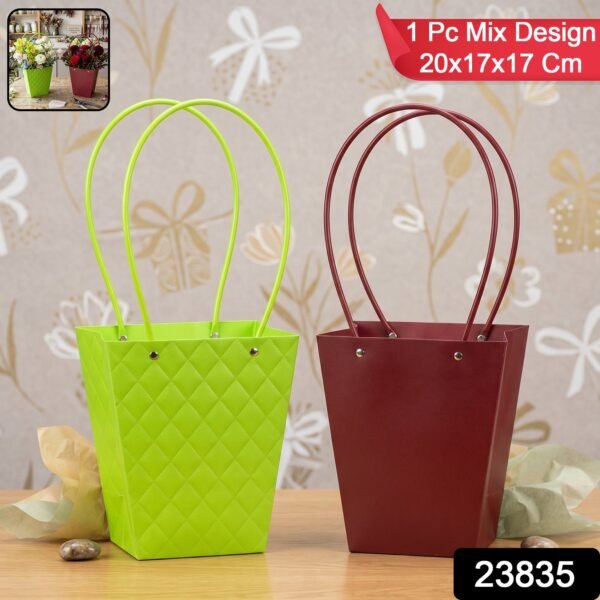 Flower Packaging Bag – Reusable Waterproof Gift Carrier for Bouquets