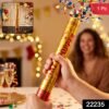 Golden Party Popper Confetti Cannon Shooter for Birthday and Celebr...