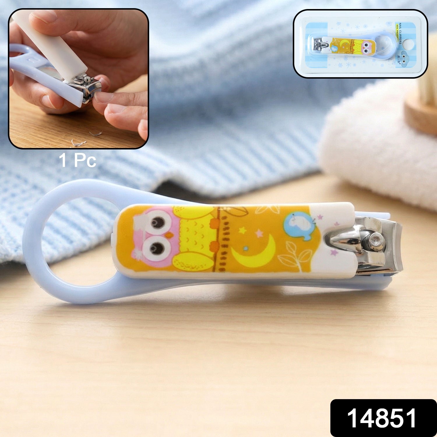 Baby Nail Clipper – Safe, Cute Owl Design for Infants
