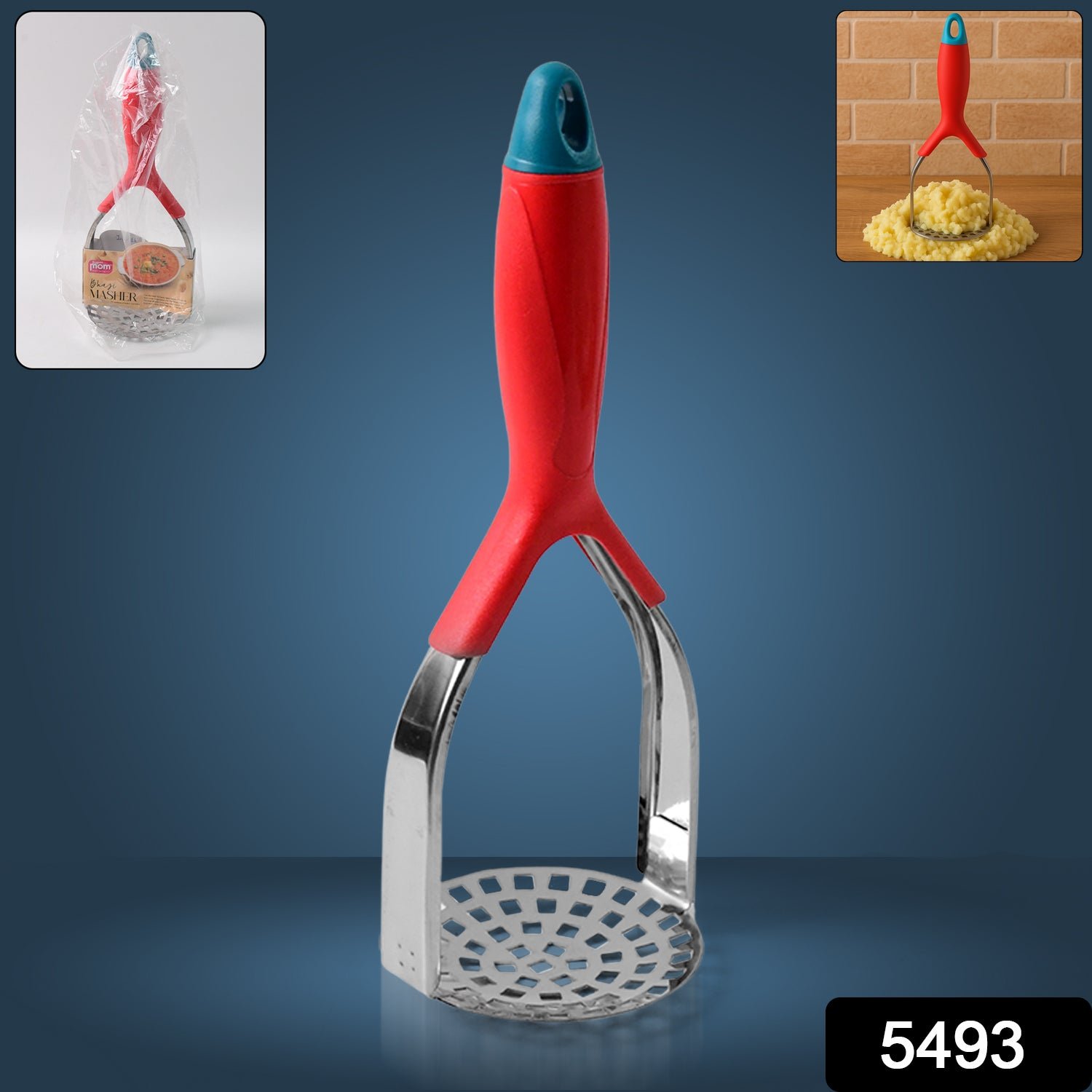 Kitchen Food Masher – Heavy-Duty, Ergonomic Grip | Supermom