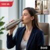Stainless Steel Vacuum Insulated Water Bottle 1000 ML Hot Cold Flask (1 Pc)