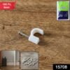 Premium 6mm Cable Management Nail Clips – Easy Wire Organization