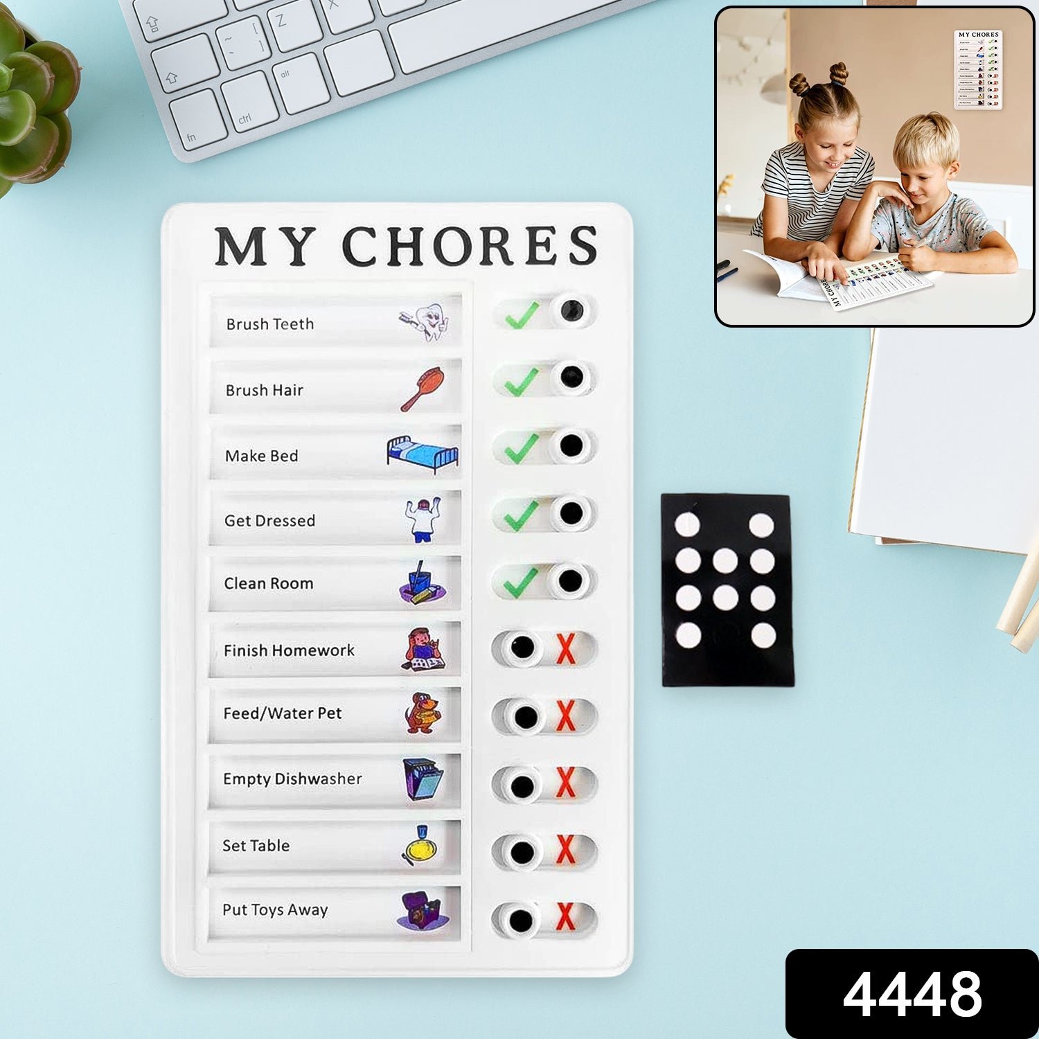 Chores Note Board – Daily Task Planner & Reminder | Foloria