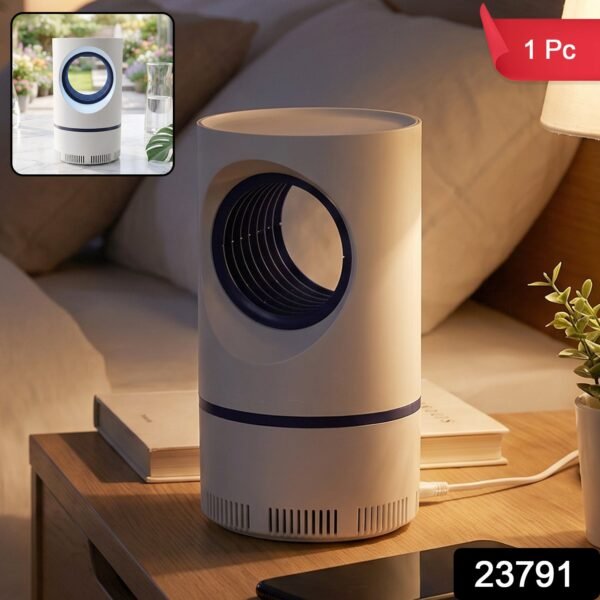 Electric USB Mosquito Killer Lamp – Silent Indoor Insect Trap