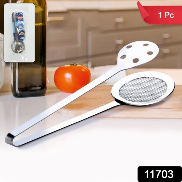 Stainless Steel Skimmer Serving Tong – Durable Multi-Use Kitchen Tool
