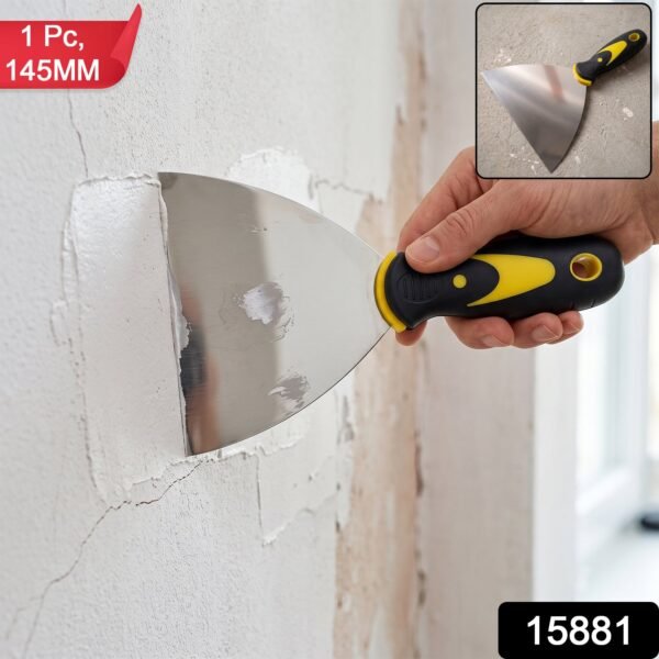 Stainless Steel Putty Scraper 145 MM Flexible Blade Wall Filler (1 Pc)