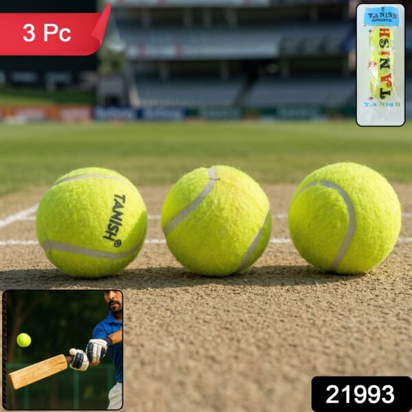 Tennis Ball Set – Durable Bright Yellow Balls for Practice & Play