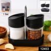 sku_c84c25d7-e11b-42ec-aeb5-5b7180468e30 Salt N Pepper Plastic Jar Set – Durable Kitchen Spice Storage