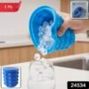 Silicone Ice Cube Maker Cup Squeeze to Pop Mould with Lid Space Sav...