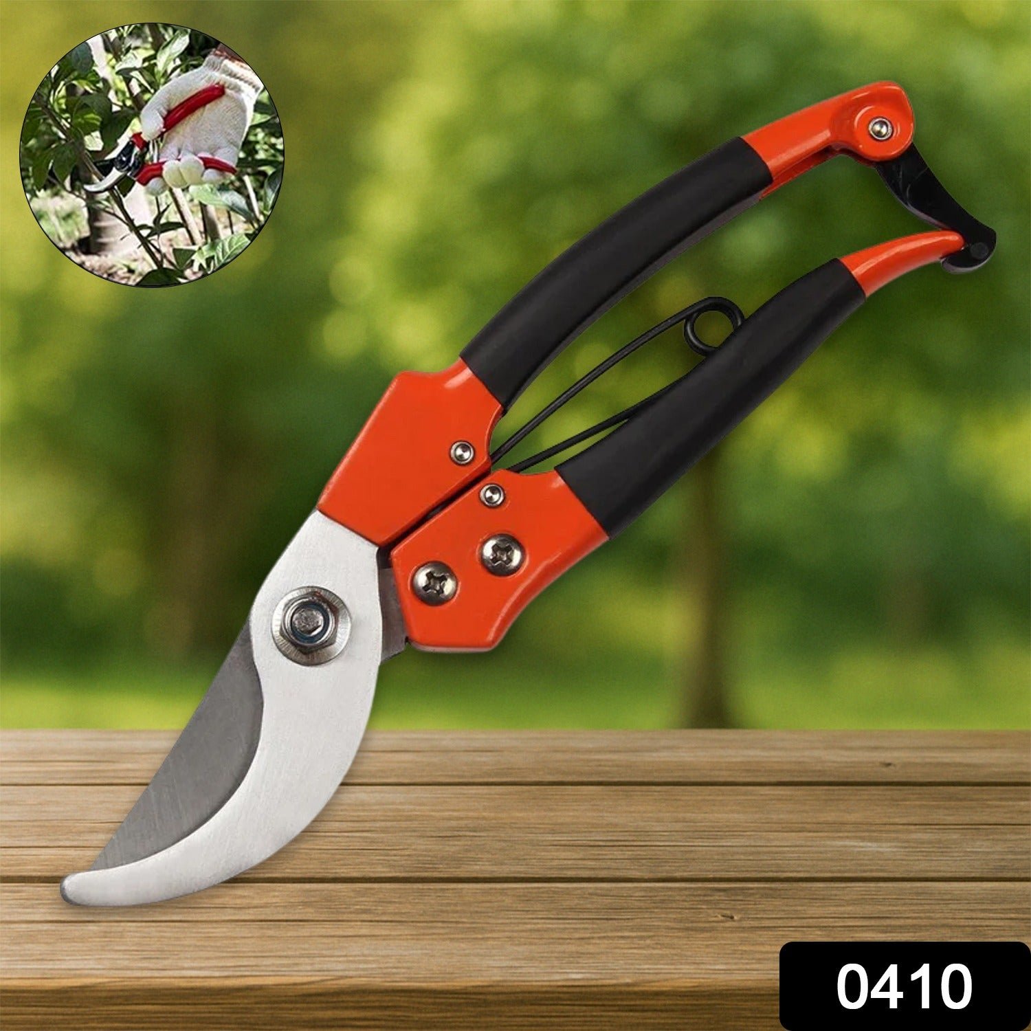 Garden Pruning Shears – Ergonomic Stainless Steel Grip | Indo Glow