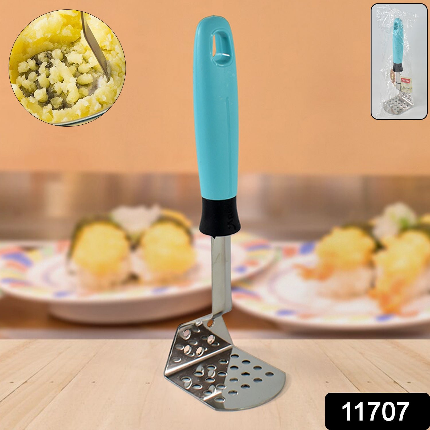sku_d1c3c6c2-33f7-4dcd-83a5-ef8a4886e71a Stainless Steel Potato Masher – Ergonomic Heavy-Duty L-Handle