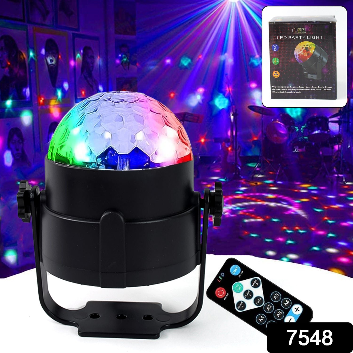 Disco Ball Light – USB DJ Stage Lamp for Parties | Indo Glow
