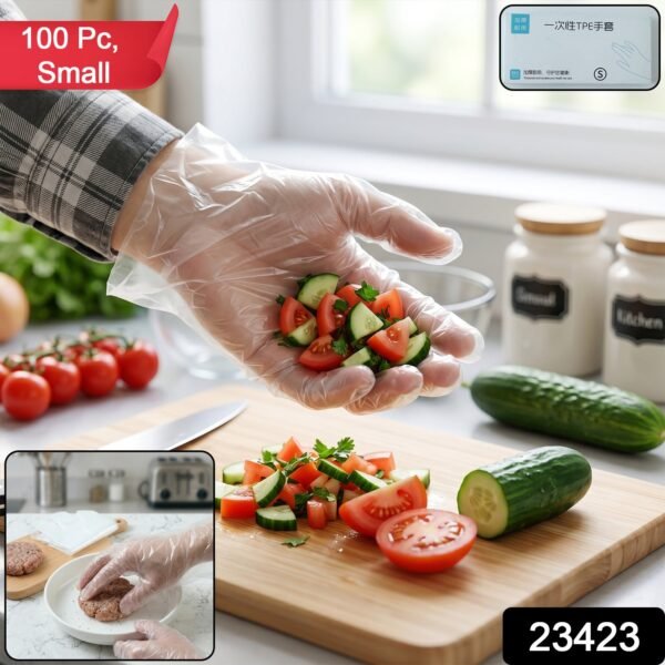 Disposable Plastic Gloves – Hygienic & Convenient for Food & Cleaning