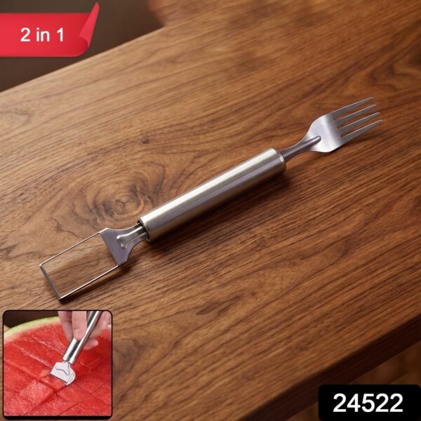 Watermelon Slicer – 2-in-1 Cutter & Server for Easy Fruit Prep