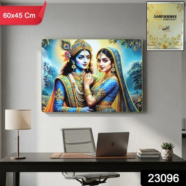 sku_ea837e02-30cc-48aa-9455-9a94b360f7e9 Radha Krishna Wall Frame – Elegant Divine Home Decor