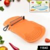 Cut 'n' Wash Multipurpose Cutting Board – Integrated Strainer & Knife