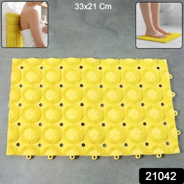 Anti-Slip Bathroom Massage Mat – Safety & Soothing Comfort
