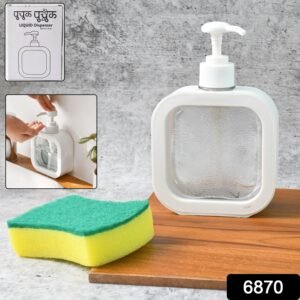Soap Dispenser – Clear Refillable Pump Bottle | VelvetBubbles