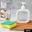 Soap Dispenser – Clear Refillable Pump Bottle | VelvetBubbles