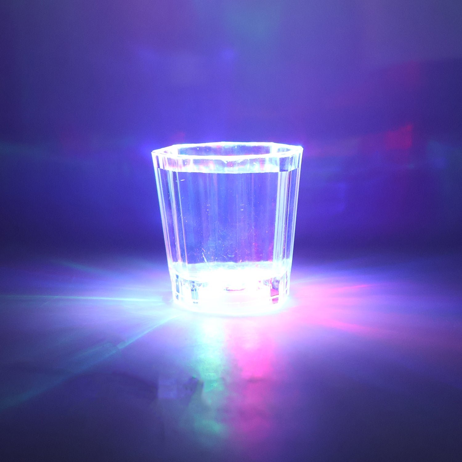 LED Light-Up Shot Glass Set – Vibrant Party Drinkware 24 Pc