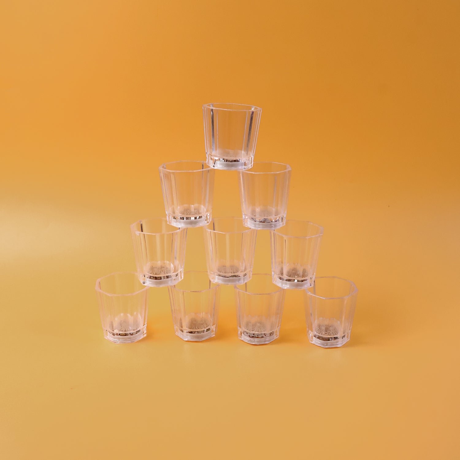 LED Light-Up Shot Glass Set – Vibrant Party Drinkware 24 Pc