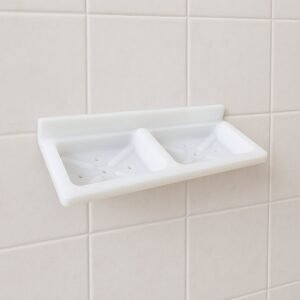 soap-dish-holder-04_9aca10eb-622d-4643-a6fd-f327b333ce69 Double Compartment Wall Mounted Soap & Sponge Holder – Space Saver