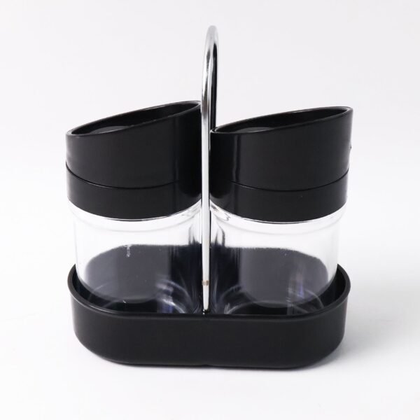 spices-containor-05 Salt N Pepper Plastic Jar Set – Durable Kitchen Spice Storage