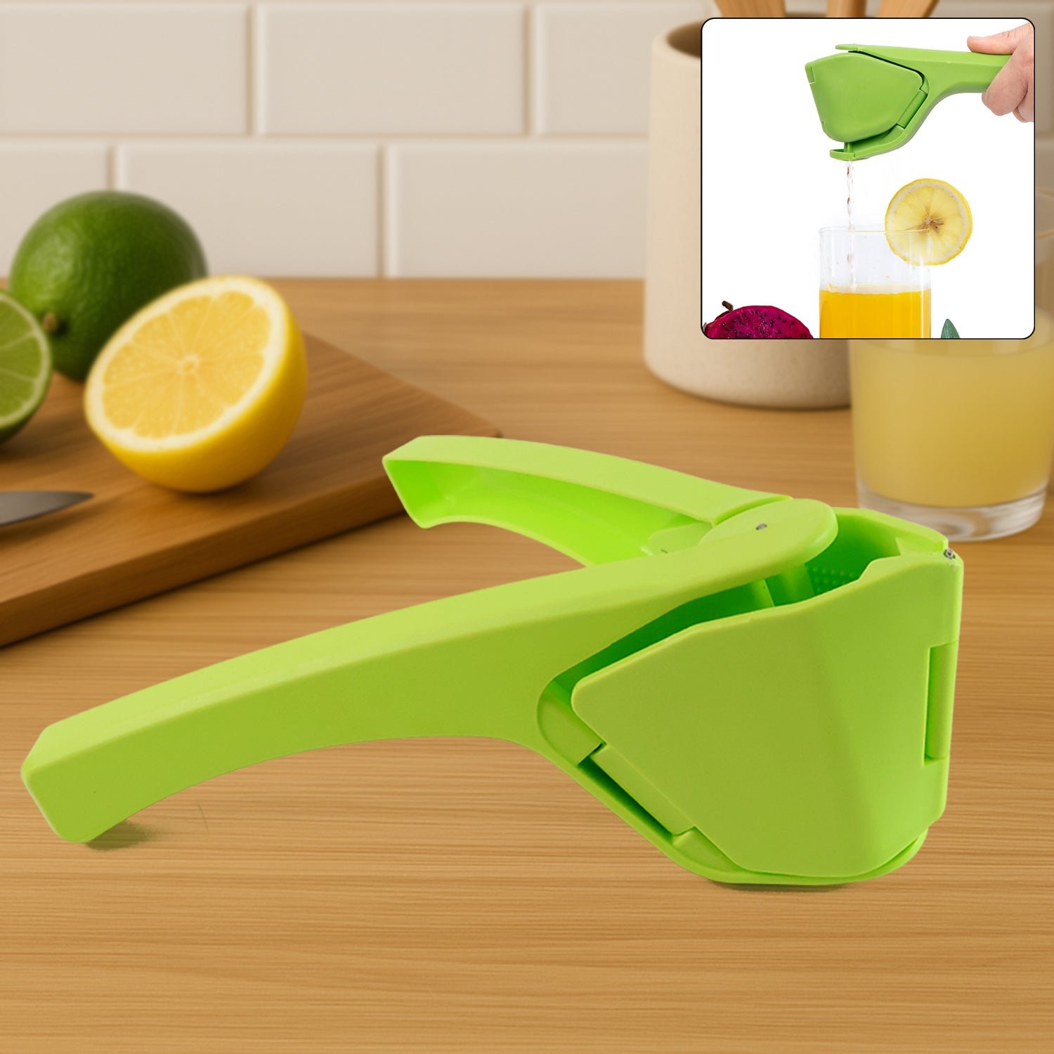 squizer01 Manual Lemon Squeezer โ Easy Handheld Citrus Juicer