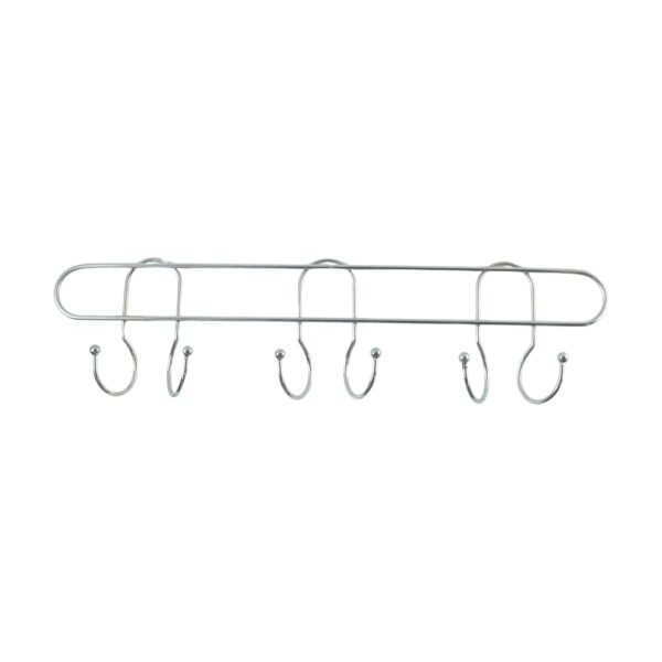 Wall Mounted Metal Hook Rack – Sleek & Heavy Duty Organizer