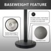 Retractable Belt Crowd Control Pole – Heavy Duty with Sturdy Base