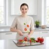 Stainless Steel Multipurpose Chopping Board – Hygienic & Durable for Kitchen