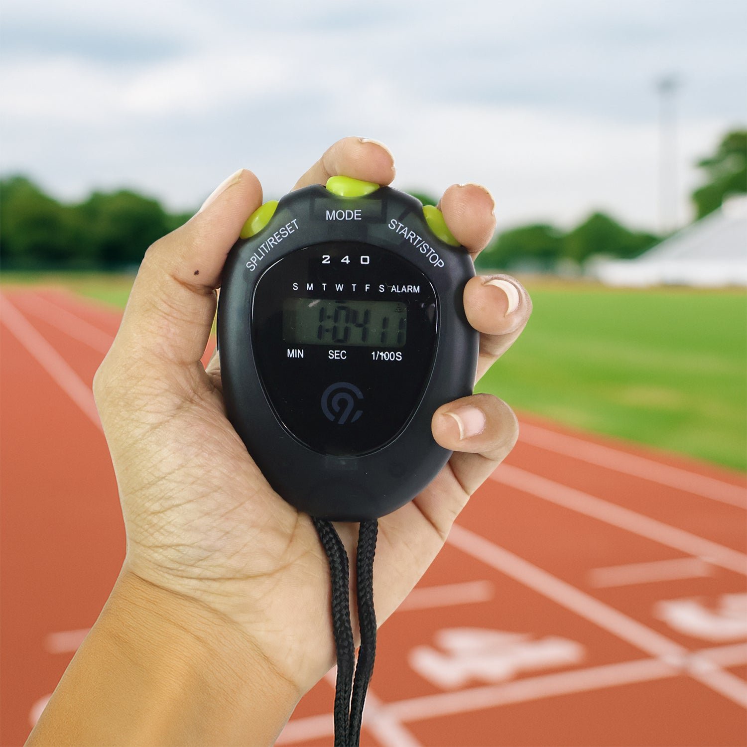 Digital Sports Stopwatch – Precise Split Timing & Alarm